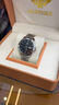 歐品客勞力瑞士正品牌手表男士全自動(dòng)機械表防水雙日歷夜光世界十大名表 銀黑鋼帶（進(jìn)口機芯/順豐包郵） 終身質(zhì)保 曬單實(shí)拍圖