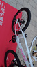 xds兒童自行車(chē)鎂合金鎂騎士青春版 7速 星緋夢(mèng)鏡 24英寸 曬單實(shí)拍圖