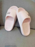 紅豆親子兒童拖鞋女童2026新款室內家居浴室防滑可外穿可愛(ài)涼拖鞋男款 淺粉-普通版可愛(ài)小熊 34-35 內長(cháng)22cm 正碼 曬單實(shí)拍圖