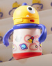 babycare兒童保溫杯嬰兒寶寶吸管水杯霸王龍不銹鋼保溫杯300ml-新舊款混發(fā) 曬單實(shí)拍圖