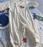 乖奇熊嬰幼兒長(cháng)袖連體衣服春秋季男女寶寶純棉哈衣爬服新生幼兒春裝睡衣 曬單實(shí)拍圖