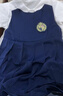 凡獵女童連衣裙夏裝洋氣兒童公主裙周歲寶寶禮服學(xué)院風(fēng)套裝裙夏季 曬單實(shí)拍圖