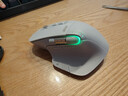 宏碁（acer）無(wú)線(xiàn)藍牙三模鼠標 雙滾輪人體工學(xué)大手鼠標 辦公靜音鼠標 可自定義編程 電腦筆記本辦公無(wú)線(xiàn)鼠標 天空藍 曬單實(shí)拍圖