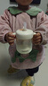 英氏（YEEHOO）兒童水杯嬰兒寶寶牛奶杯子吸管奶瓶1-3歲學(xué)飲杯吸管杯幼兒園 曬單實(shí)拍圖