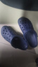 CROCS卡駱馳洞洞鞋貝雅洞洞鞋輕便運動(dòng)鞋耐磨一腳蹬拖鞋休閑鞋|10126 深藍-410 43 (270mm) 曬單實(shí)拍圖
