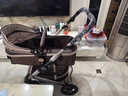 SNZESKE品牌高景觀(guān)嬰兒車(chē)可坐可躺輕便折疊雙向減震新生兒童寶寶手推車(chē) 卡其-四輪橡膠【京倉直發(fā)/次日達】 曬單實(shí)拍圖