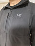 ARC'TERYX始祖鳥(niǎo) GAMMA LIGHTWEIGHT HOODY 防風(fēng) 男子 軟殼夾克 BLACK/黑色 L 曬單實(shí)拍圖