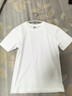 優(yōu)衣庫合作款男女裝涼感大師T AIRism寬松圓領(lǐng)T恤5分袖短袖482295 00 白色 L 曬單實(shí)拍圖