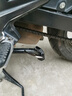 電動(dòng)車(chē)腳撐支架側邊腳架加寬防滑保護套摩托車(chē)撐腳墊邊撐改裝配件 撐腳墊黑色2個(gè)裝+送扳手 曬單實(shí)拍圖
