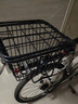 自行車(chē)后貨架快拆折疊車(chē)尾架支架成人單車(chē)配件山地車(chē)后筐騎行裝備 半快拆后貨架+帶蓋車(chē)筐 曬單實(shí)拍圖