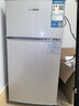 志高（CHIGO）小冰箱迷你小型家用冷藏冷凍兩用宿舍出租房用雙門(mén)辦公室電冰箱節能省電 【一級能效】58L銀色【全國聯(lián)保丨節能省電】 曬單實(shí)拍圖