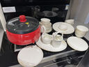 精締陶瓷JINGDI景德鎮家用新款碗碟套裝中式高顏值陶瓷骨瓷餐具套裝碗盤(pán)喬遷新居 【店長(cháng)推薦】大好江山富貴煲配置 49件套 曬單實(shí)拍圖