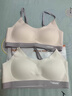 貓人少女內衣女文胸女童發(fā)育期初高中學(xué)生無(wú)痕小背心運動(dòng)防震胸罩白L 曬單實(shí)拍圖