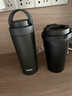 膳魔師（THERMOS）膳魔師保溫杯不銹鋼提手杯高顏值杯子戶(hù)外便攜大容量水杯TCOV 美式黑 420ml 曬單實(shí)拍圖