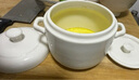順祥 陶瓷燉盅帶蓋隔水燉內膽燕窩蒸蛋碗小湯盅煲湯日式家用燉罐鍋 雙耳雙蓋燉盅560ml（中號）單個(gè) 曬單實(shí)拍圖