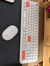 聯(lián)想（Lenovo）無(wú)線(xiàn)藍牙雙模鍵鼠套裝MK28 輕薄商務(wù)辦公無(wú)線(xiàn)鍵盤(pán)鼠標套裝適用臺式機一體機筆記本平板 灰色 曬單實(shí)拍圖