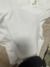 茵曼（INMAN）休閑正肩圓領(lǐng)合身短袖T恤2026夏季女裝新款顯瘦純色內搭上衣 白色 L 曬單實(shí)拍圖