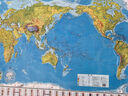 【北斗官方】1.35米超大尺寸精雕地圖 新版北斗凹凸精雕中國地圖、世界地圖掛圖 可選 3d立體凹凸地形圖貼墻防水 辦公室裝飾家用教室學(xué)生用圖 1.35*1米 中國+世界地形圖 曬單實(shí)拍圖