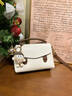 viney【趙晴同款】包包女包牛皮劍橋包輕奢斜挎生日女神節38婦女節禮物 曬單實(shí)拍圖