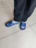 潔麗雅（Grace）足弓支撐拖鞋男士夏季2026新款居家室內按摩浴室洗澡防滑涼拖鞋女 藏青色 42-43 【適合41-42碼】 曬單實(shí)拍圖