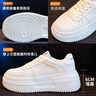 CAMILA KSENIA爆款小白鞋女2026年新款春季時(shí)尚百搭內增高運動(dòng)休閑輕奢品牌板鞋 白色 36 曬單實(shí)拍圖