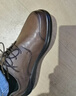 意爾康皮鞋男軟底舒適商務(wù)休閑鞋春秋圓頭系帶新款 53429W 棕色 42 曬單實(shí)拍圖