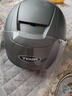野馬（YEMA）3C認證電動(dòng)車(chē)頭盔男女摩托車(chē)半盔夏季防曬四季通用雙鏡片0感天窗電瓶車(chē)安全帽370S 亞鈦灰配透長(cháng)鏡 曬單實(shí)拍圖