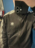 三葉草（Adidas）黑白 梭織 男女情侶經(jīng)典三條杠 夾克 外套 KB2466 M 曬單實(shí)拍圖