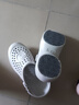 izt卡通專(zhuān)業(yè)油水防滑洞洞鞋防撞包頭拖鞋旅游涼鞋EVA發(fā)泡耐磨橡膠底 淺灰色-男款 39-40 曬單實(shí)拍圖
