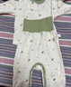 婧麒（JOYNCLEON）新生嬰兒衣服純棉男女寶寶春秋睡衣分體打底內衣套裝 Jyf153023 曬單實(shí)拍圖
