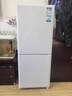 海爾（Haier）風(fēng)冷無(wú)霜冰箱雙開(kāi)門(mén)一級能效冰箱小戶(hù)型出租房家用節能省電兩門(mén)電冰箱以舊換新補貼 165升風(fēng)冷無(wú)霜+一級能效+黑金凈化抑菌 曬單實(shí)拍圖