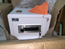 虎牌保險柜【重型加厚小鋼炮】CSP（原3C）國標認證小型辦公家用指紋密碼保險箱可入墻2025新款 30CM高-白色 鑰匙/密碼 曬單實(shí)拍圖