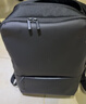 小米（MI）經(jīng)典商務(wù)雙肩包簡(jiǎn)約商務(wù)筆記本電腦背包男女學(xué)生書(shū)包黑色 曬單實(shí)拍圖
