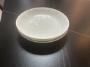 斯凱綈（Sky Top）盤(pán)子陶瓷深菜盤(pán)純白碟子骨瓷家用酒店餐具7英寸飯盤(pán)4件套裝 曬單實(shí)拍圖