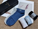 夢(mèng)特嬌襪子男夏季100%純棉10A抗菌防臭短襪艾草精油襪休閑運動(dòng)透氣船襪 曬單實(shí)拍圖