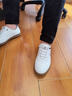 星頭啄木鳥(niǎo)100%全牛皮男鞋2026新款春季男士真皮運動(dòng)休閑皮鞋透氣軟底涼鞋男 星頭9173新款白色 38 曬單實(shí)拍圖