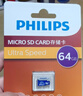 飛利浦（PHILIPS）32GB TF(MicroSD) 內存卡 A1 4K V30 U3 高速耐用行車(chē)記錄儀 相機監控存儲卡 讀速130MB/s 曬單實(shí)拍圖