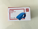 得力（deli）塑料封箱器打包器膠帶底座 適用膠帶寬度48mm內膠帶切割機 不銹鋼鋒利刀頭 辦公用品 藍801 曬單實(shí)拍圖
