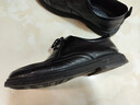 奧康官方旗艦店男鞋 春夏季鏤空透氣商務(wù)正裝皮鞋舒適真皮打孔工裝鞋 黑色 39 (245mm) 曬單實(shí)拍圖