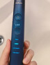 飛利浦（PHILIPS）聲波電動(dòng)牙刷高端鉆石9系 生日禮物  情侶款送男生女友去除99.9%牙漬HX9911/62藍色 曬單實(shí)拍圖