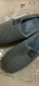 鵬境棉拖鞋男冬天居家軟底家居室內棉拖女家用加絨拖鞋批發(fā)加厚舒適 灰色42-43【41-42】 曬單實(shí)拍圖