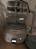 美的（Midea）全玻璃養生壺全自動(dòng)燒水壺母嬰恒溫電熱水壺花茶壺全包裹護底防碎1.5L MK-YS15B201 曬單實(shí)拍圖