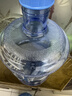 拜杰純凈水桶 食品級PC水桶礦泉水桶 飲用水飲水機水桶戶(hù)外桶 大容量藍色11.3L+水桶刷 曬單實(shí)拍圖