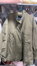 三彩2025冬季新款立領(lǐng)羽絨服90白鴨絨中長(cháng)外套休閑M 深橄欖色 XS 150/76A 曬單實(shí)拍圖
