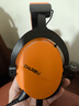 達爾優(yōu)（DAREU）A3游戲耳機頭戴式四模藍牙有線(xiàn)無(wú)線(xiàn)耳機三角洲行動(dòng)電競電腦耳機fps吃雞聽(tīng)聲辯位7.1聲道 黑橙色 曬單實(shí)拍圖