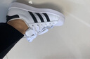 阿迪達(dá)斯 （adidas）三葉草男女鞋經(jīng)典金標(biāo)貝殼頭superstar情侶小白鞋休閑鞋 EG4958 36.5 曬單實(shí)拍圖