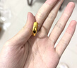 《大撿漏》純黃金色戒指男女通用素圈光面招財沙金指環情侶款 開 至尊款(真金色光面戒指)今日2 曬單實拍圖