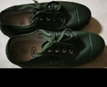 3537解放鞋男作訓膠鞋耐磨防滑勞保鞋民工工地勞動(dòng)鞋軍訓鞋帆布黃球鞋 軍綠色 40 曬單實(shí)拍圖