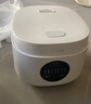 美的（Midea） 電飯煲 家用電飯鍋智能預約多功能微壓 可煮小米粥迷你小型1-2-3-4人煮飯鍋電煮鍋易清洗小巧機身 【節能版】 白色 FB30M161 3L 曬單實(shí)拍圖