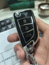 適用后配車(chē)專(zhuān)用改裝刀鋒折疊鑰匙包扣殼遙控器保護套女 C款-鑰匙包＋金屬扣【備注顏色】 一項只一套 備注顏色  默認白色 曬單實(shí)拍圖